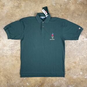 Vintage Champion 1996 Atlanta Olympics Polo Shirt Men’s Large Green NWT USA Made